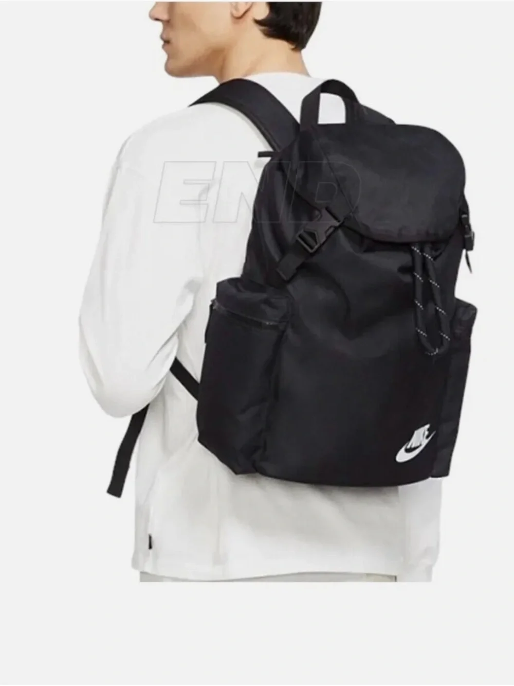 Nike Sportswear Heritage Rucksack Backpack Black - NWT New With Tags